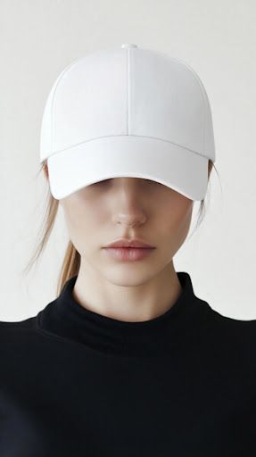 White Polyester Sublimation Cap