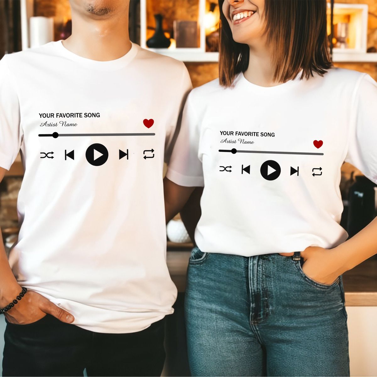 Best Friend Sublimation T-Shirt (white)