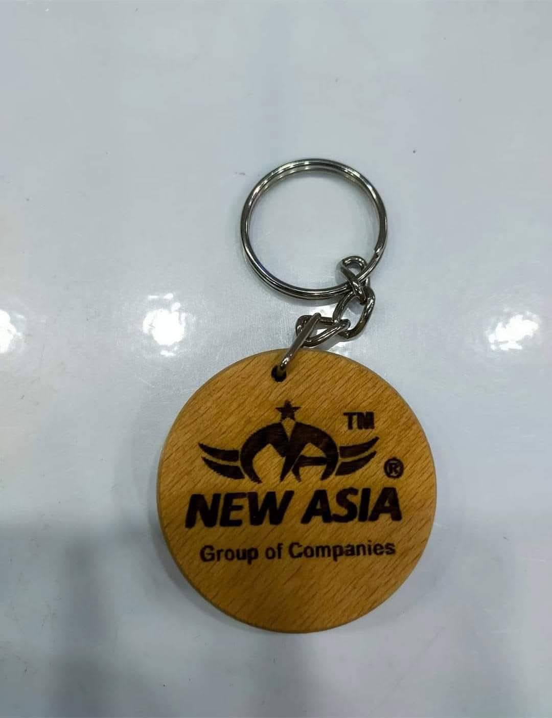Wooden Keychain – Print-On-Demand