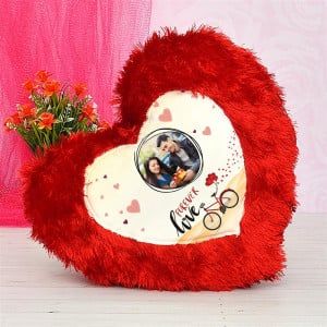 Heart-Shaped Sublimation Cushion