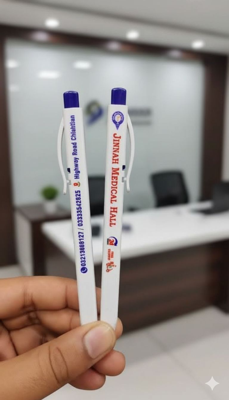Custom Printed Pens (Print-On-Demand Pens)
