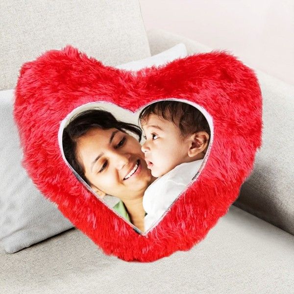Heart-Shaped Sublimation Cushion
