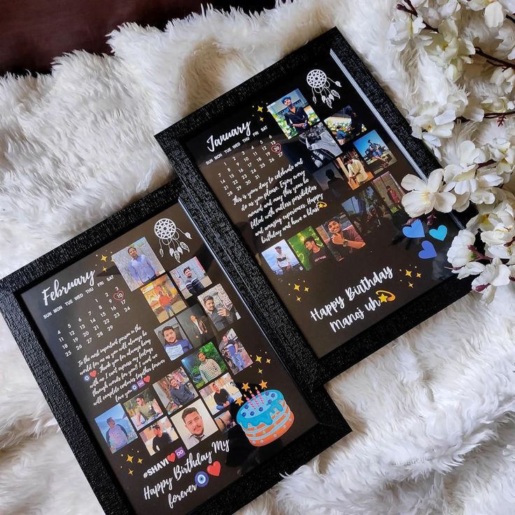 Black Personalized Photo Frame