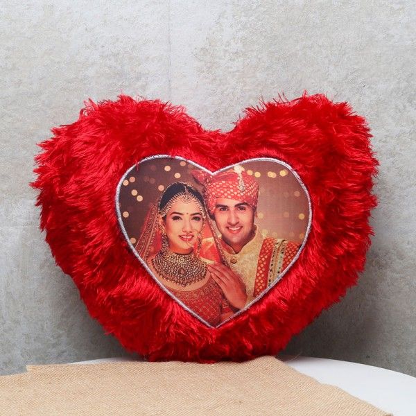Heart-Shaped Sublimation Cushion