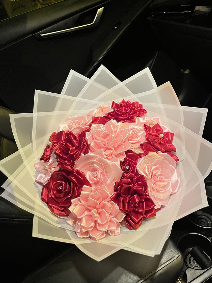 Handmade Ribbon Bouquet