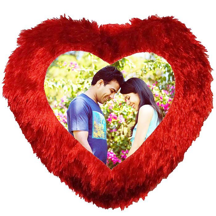 Heart-Shaped Sublimation Cushion