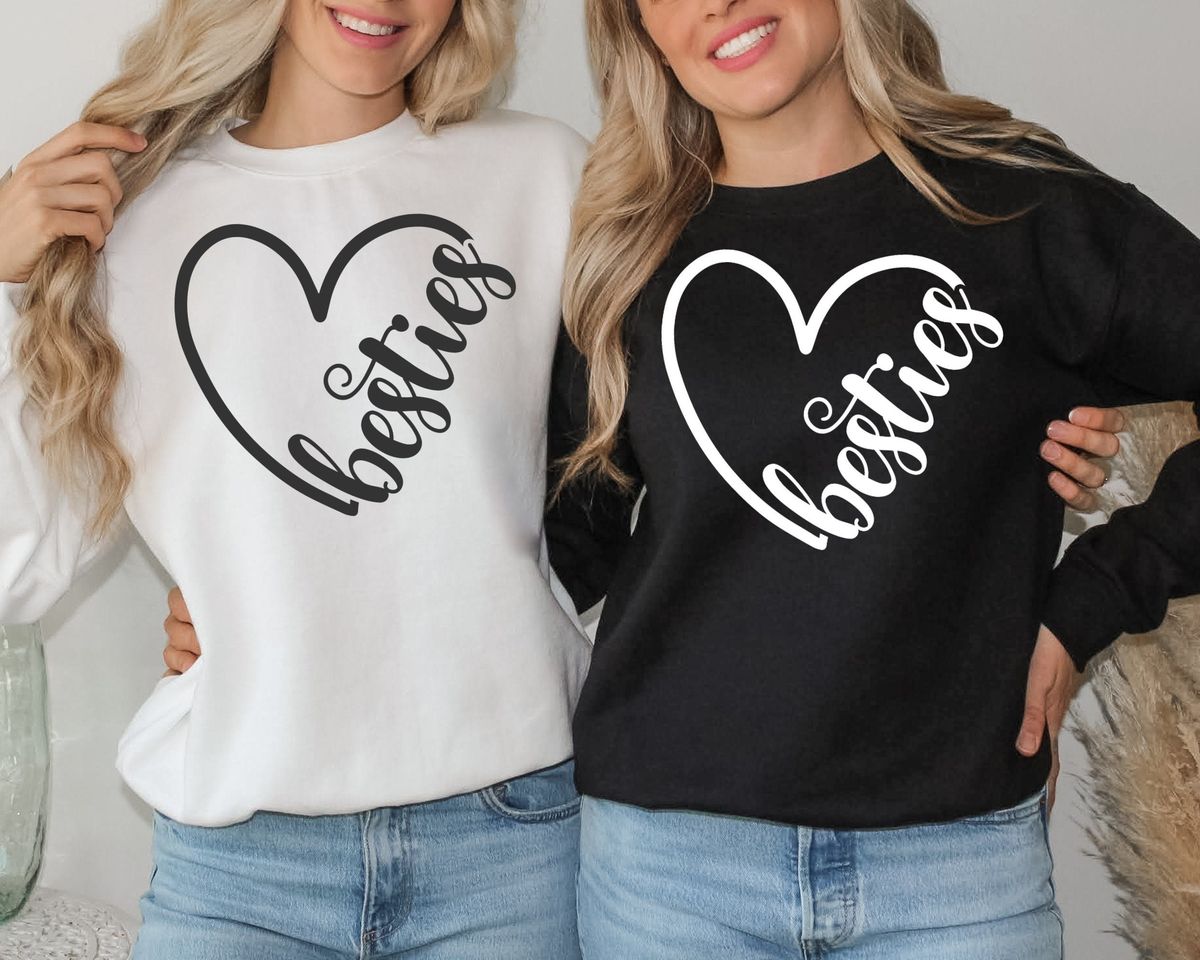 Best Friend  Sublimation  T-Shirt  (white)