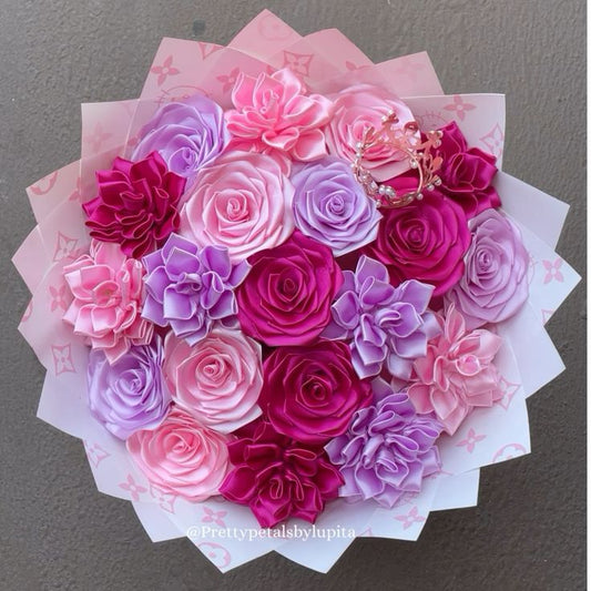 Handmade Ribbon Bouquet