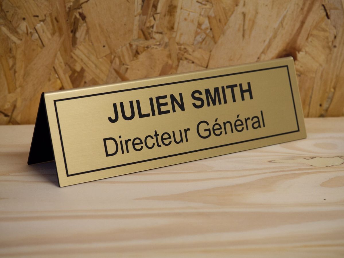 Name Plates (Print-On-Demand)
