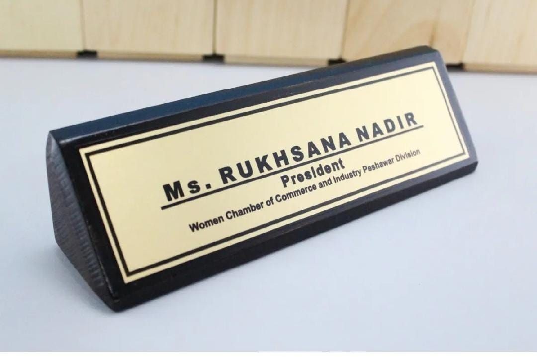 Name Plates (Print-On-Demand)
