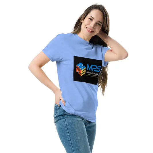 DTF T Shirt Printing blue color