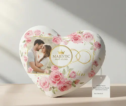 Heart-Shaped Cushion