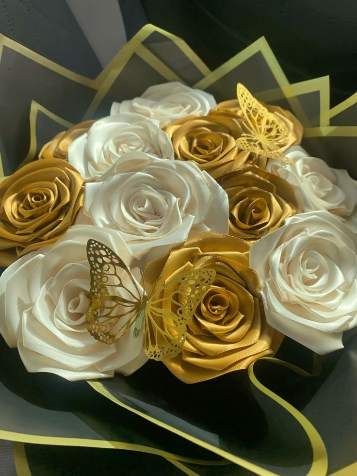 Handmade Ribbon Bouquet