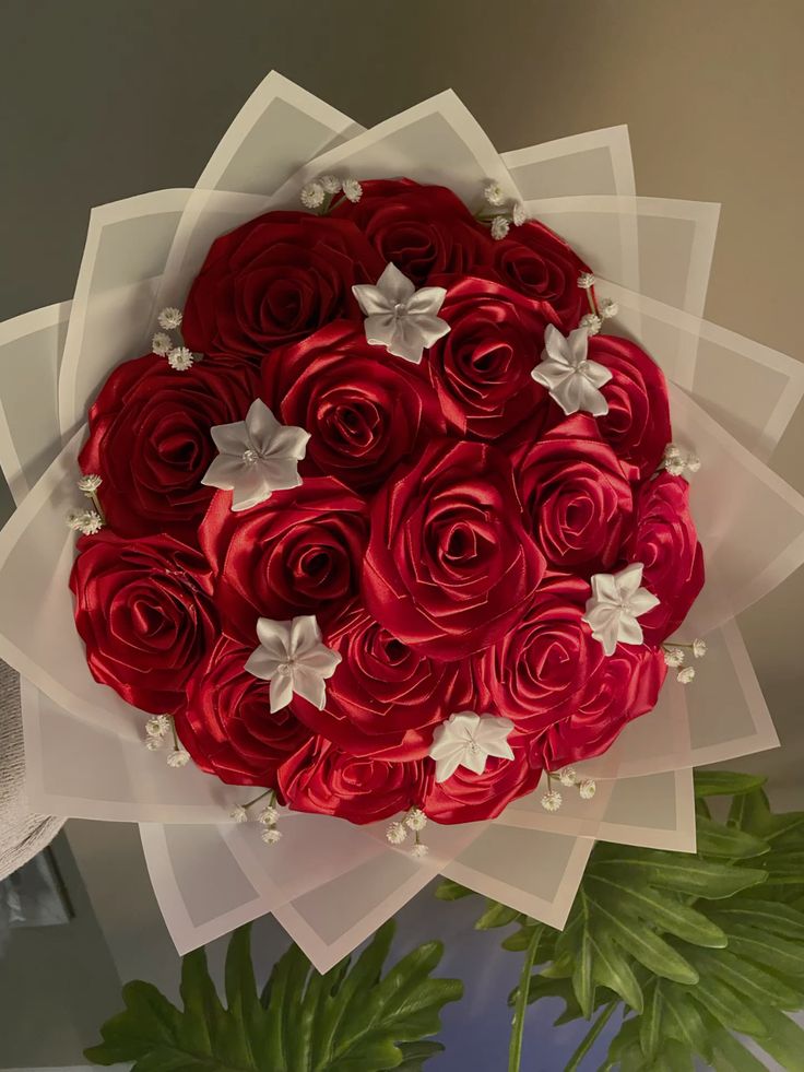 Handmade Ribbon Bouquet