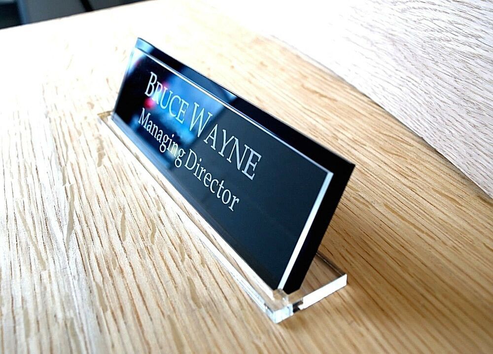Name Plates (Print-On-Demand)