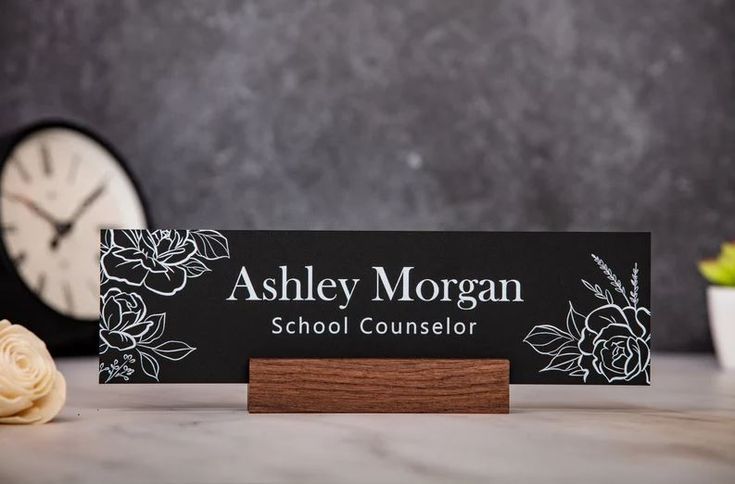 Name Plates (Print-On-Demand)